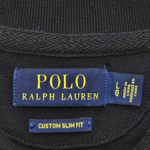 Polo Ralph Lauren Custom Slim Fit Polo L - Picture 4 of 8